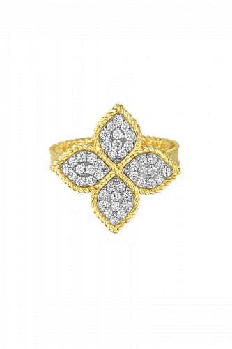 Кольцо Roberto Coin Princess Flower Collection ADR777RI0643
