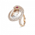 Кольцо Roberto Coin Animalier ADV519RI0070