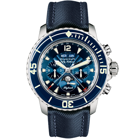 Blancpain Fifty Fathoms Flyback Quantième Complet 5066f-1140-52b