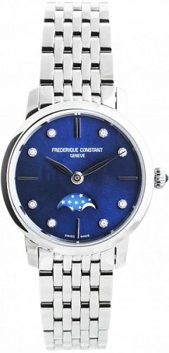 Frederique Constant Slimline Ladies Moonphase FC-206ND1S26B