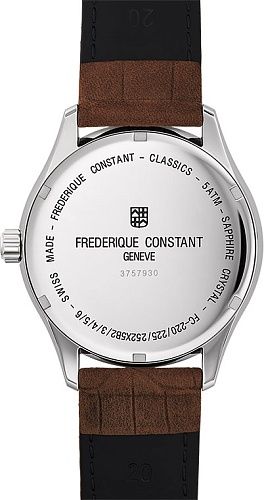 Frederique Constant Classics Quartz GMT FC-252SS5B6