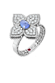 Кольцо Roberto Coin Princess Flower Collection ADV777RI1139