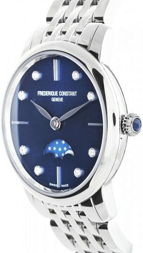 Frederique Constant Slimline Ladies Moonphase FC-206ND1S26B
