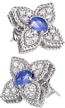 Серьги Roberto Coin Princess Flower Collection ADV777EA1223