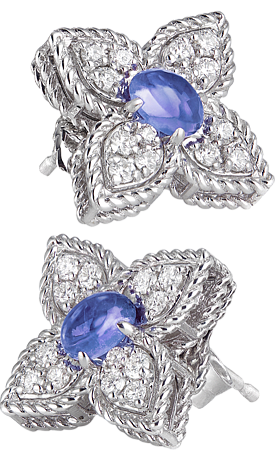 Серьги Roberto Coin Princess Flower Collection ADV777EA1223