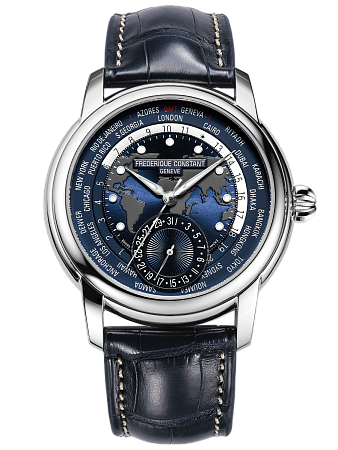 Frederique Constant Classic Worldtimer Manufacture FC-718NWM4H6
