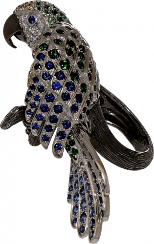 Кольцо Roberto Coin Animalier Collection ADV378RI0125