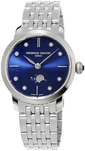 Frederique Constant Slimline Ladies Moonphase FC-206ND1S26B