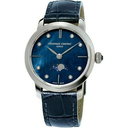 Frederique Constant Slimline Ladies Moonphase FC 206MPND1S6