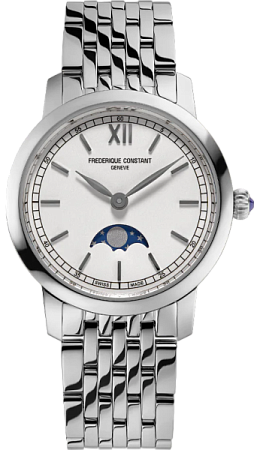 Frederique Constant Slimline Ladies Moonphase FFC-206sw1s6b